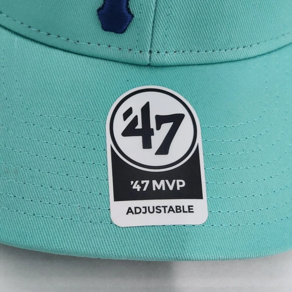 Pittsburgh Pirates WS Patch Hat Adult Mint Legend Sure Sho 47 Brand MVP Snapback